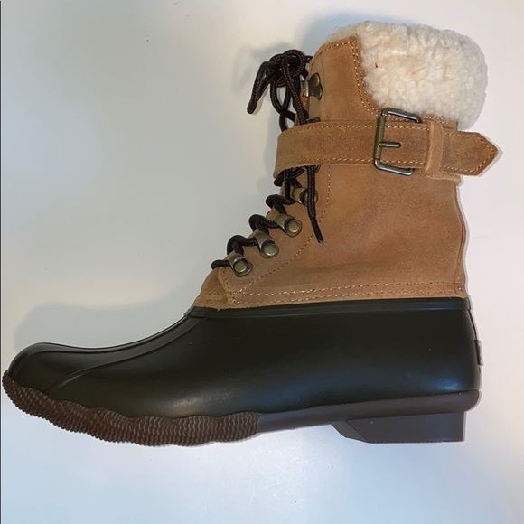 Sperry x J.Crew Shearwater Boots With Buckle - Picture 9 of 12